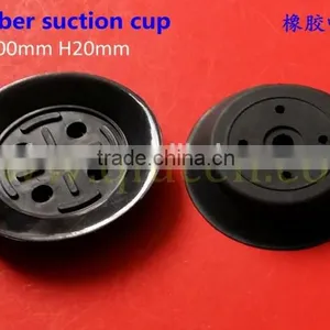 OD 100 H20 MM Rubber Industrial Powerful Vacuum Customized High Precision Rubber Suction Cup thumbnail-1