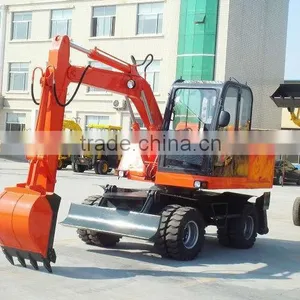 4 Wheel Drived Excavator thumbnail-1