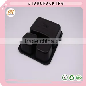 Hot Hot Hot Sale Black Plastic Disposable Microwave Lunch Box Food Container thumbnail-2
