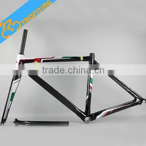 Hot Sale Popular Carbon Fiber Road Bike Frame China,OEM Super Light High Quality Carbon Road Bike Frame thumbnail-1