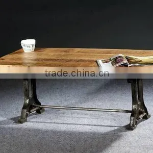 Iron Wood Coffee Table thumbnail-1