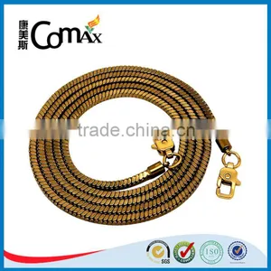 Fashion Brass Metal Handbag Long Chain thumbnail-2