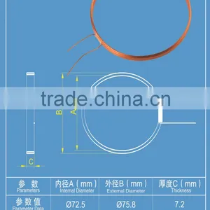 Enameled Self Adhesive Wire Inductance Coil thumbnail-2