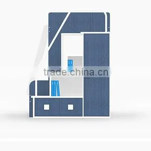 Modern Design Kids Bunk Bed With Cowboy Color thumbnail-3