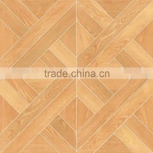 Wooden Porcelain Ceramic Tile Glazed Floor Tile Zibo 60*60cm thumbnail-1