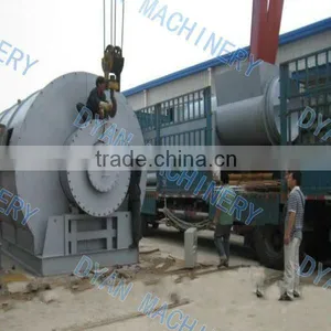 Used Tyre Recycling Machine to Fuel Oil Pyrolysis Plant 10T/D thumbnail-1