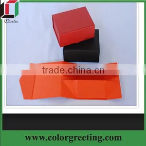 Rigid Folding Cosmetic Package Box Unique Design Outer Box for Cosmetic High Quality Foldable Gift Box Supplier in Shenzhen thumbnail-4