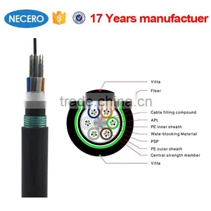 GYTY53 24 Core Single Mode Outdoor Direct Buried Fiber Optic Cable for Underground thumbnail-3
