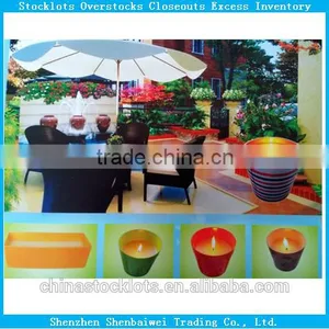 Stocklots Closeout Overstock Surplus Mosquito Repellents Outdoor Citronella Oil Candles Ready Stock Fast Delivery thumbnail-3