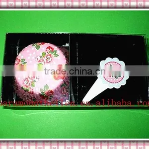 Wholesale Paper Cupcake Liners Cupcake Cases Baking Cup Plastic Tube Package for Supermarket thumbnail-2