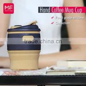 Collapsible Silicone Coffee Mugs for Outdoor Camping and Hiking thumbnail-4
