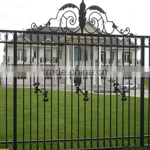 Hot Sell Custom Height and Colors Wrought Iron Guardrail at Good Price thumbnail-5