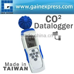 Digital USB Carbon Dioxide (CO2) Hand Held Meter Data Logger With Temperature RH Made in Taiwan thumbnail-1
