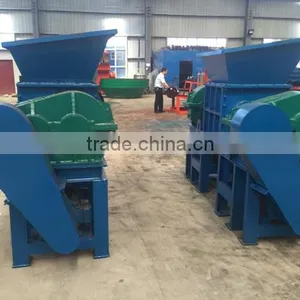 Waste Tire, Plastic, Wood, Paper Crusher, Shredder Machine for Sale thumbnail-5