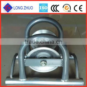 Wire Cable Roller on Ground/Cable Pulley With Bracket thumbnail-1