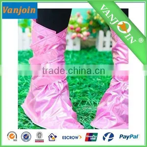 Fashion White Zippered Nonslip Rainproof Flodable Reusable Short Covers thumbnail-5