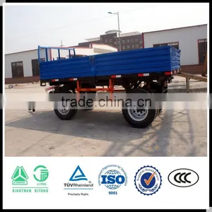 4T -8T 2 Axles Mini Full Trailer / Farm Trailer / Towing Vehicle thumbnail-3
