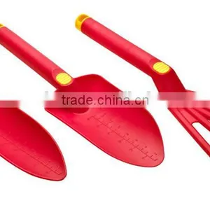 Large Size Plastic 3pcs Garden Tool Set Plastic Toy Tool Set thumbnail-1