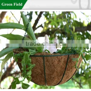 Garden Wire Hanging Basket Planter thumbnail-1