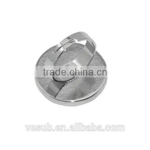 Wholesale Latest Fashion Silver Color Custom Sublimation Stainless Steel Finger Ring thumbnail-3