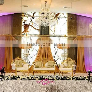 Indian Wedding Crystal Mandaps Stage Decoration thumbnail-1