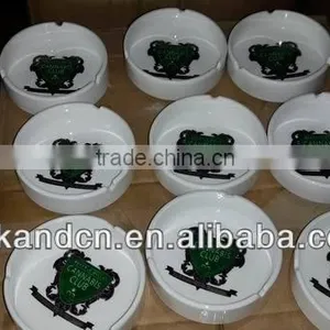Haonai 2014 Popular Custom Printing Ceramic Ashtray thumbnail-1