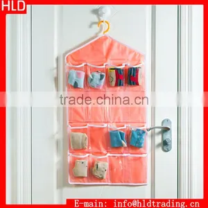 Factory Wholesale Underwaer Sock Plastic Pocket Hanging Organizer thumbnail-1