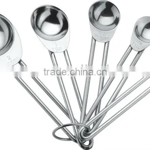 Jiangmen Factory 5 Pieces Stainless Steel Measuring Spoon thumbnail-1