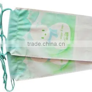 CPE Plastic Drawstring Packaging Bags thumbnail-1