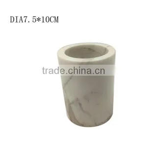 Black or Brown Unique Marble Candle Jars Natural Stone Candle Jars thumbnail-2