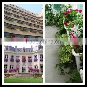 SOL 2015 New Style China Wholesale Plastic Square Planter Plastic Pot Square Vertical Planter thumbnail-1