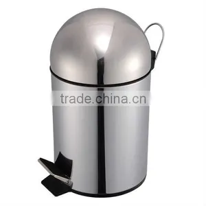 Factory Wholesale Powder Coated Foot Pedal Trash Bin thumbnail-5