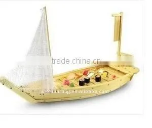 Natural Disposable Bamboo Sushi Boats With SGS thumbnail-2