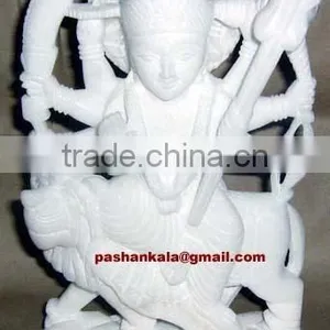 Marble Durga Statue thumbnail-1