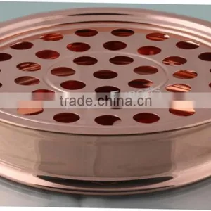 Stainless Steel Copper Plated Holy Communion Tray thumbnail-1