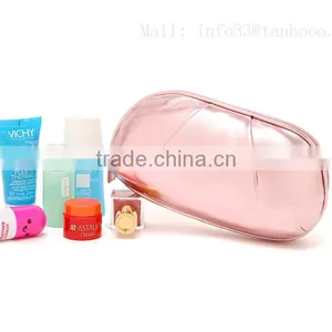 TANHOOO Personalized Cosmetic Bags Pink Bulk Cosmetic Bags Production Emboss or Printing thumbnail-1
