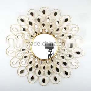 Design Decorative Wall Hanging Metal Mirror Art thumbnail-2