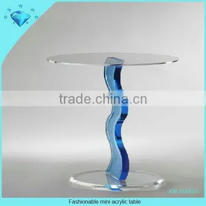 Custom Modern Acrylic Plexiglass Console Table thumbnail-5