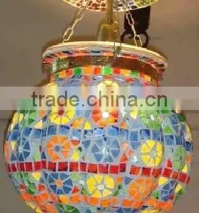 Glass Decorative Lamp/ Art Glass Lamp/ Hurricane Glass Lighting thumbnail-1