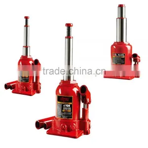 2T/4T Hydraulic Bottle Jack, Both Burl, Two Stage Bottle Jack Double Ram Bottle Jack thumbnail-1