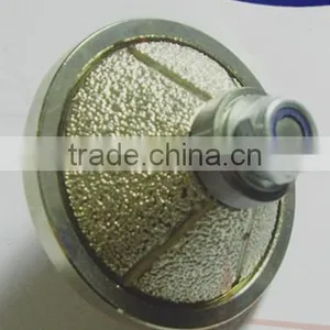High Speed E Shape Vacuum Brazed Diamond Profiling Wheel With Steel Ring/Bevel Shape Diamond Router Bits thumbnail-1