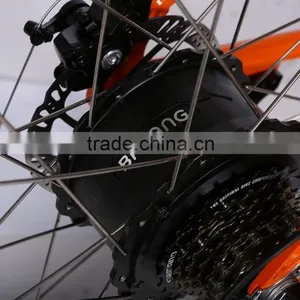26 Inch Suspension 48V Motor Fat Tire Electric Bike e Bike thumbnail-4