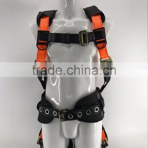 Retractable Full Body Industrial Safety Belt Safety Harness for Electrician thumbnail-1