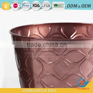 Homeware Iron and Zinc Powder Coated Galvanized Floral Buckets Metal Flower Buckets thumbnail-2