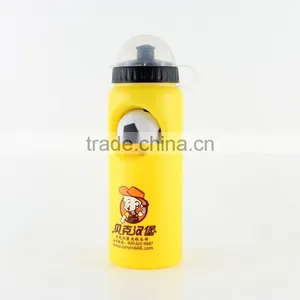 750ml BPA FREE Plastic Football Water Bottle Include Pu Ball thumbnail-3