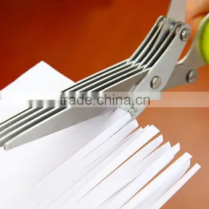Cheap Stainless Steel 5 Shears Blade Shredding Scissors thumbnail-1