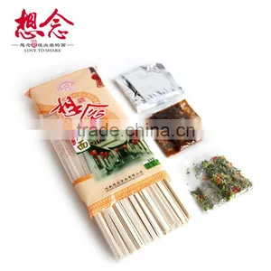 Sliced Wide Noodle 366g Instant Dried Noodles With 6 Sauce Bags 6mm Wide thumbnail-4