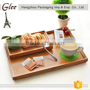 Simple Superior 2017 Bamboo Tableware Fruit Vegetable Bamboo Serving Tray thumbnail-1