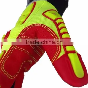 CE 4132 Rigging Working Oil and Gas High Impact Protective Work Gloves thumbnail-3