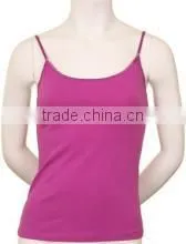 2015 HOT Sale Printed Sleeveless Lady Camisole Stock thumbnail-1